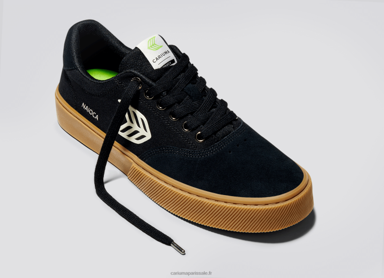 Hommes D8FT106 gomme noire/ivoire Cariuma