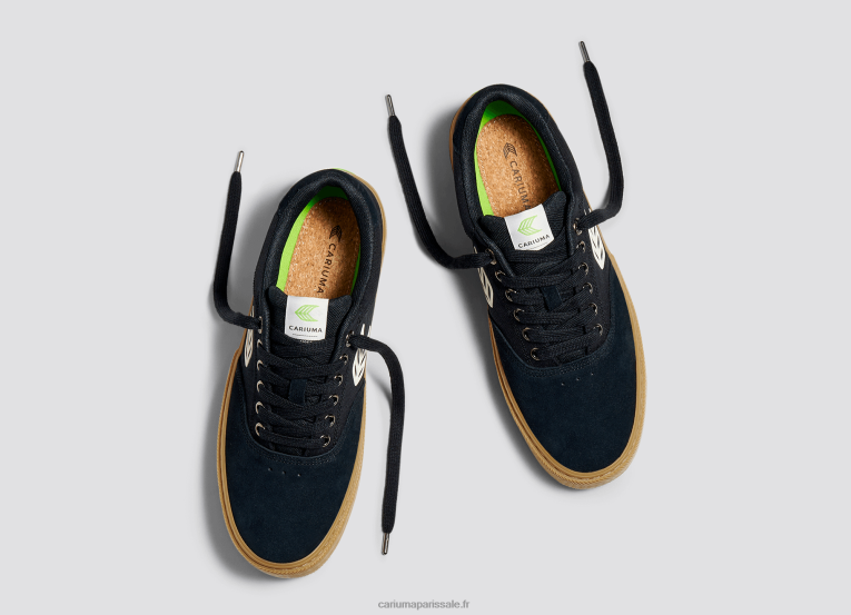 Hommes D8FT106 gomme noire/ivoire Cariuma