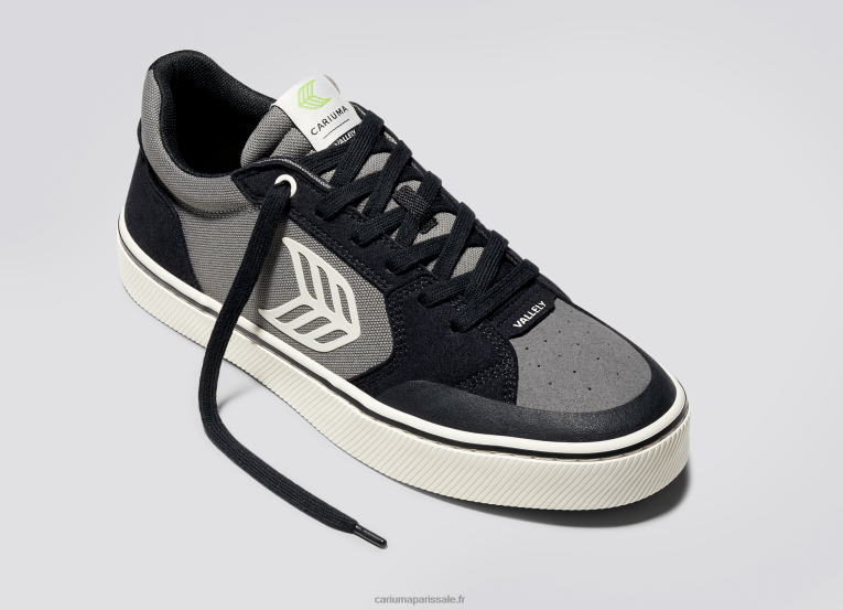 Hommes D8FT118 noir  gris anthracite/ivoire Cariuma