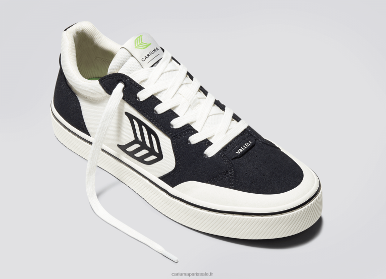 Hommes D8FT122 noir  blanc cassé vintage/noir Cariuma