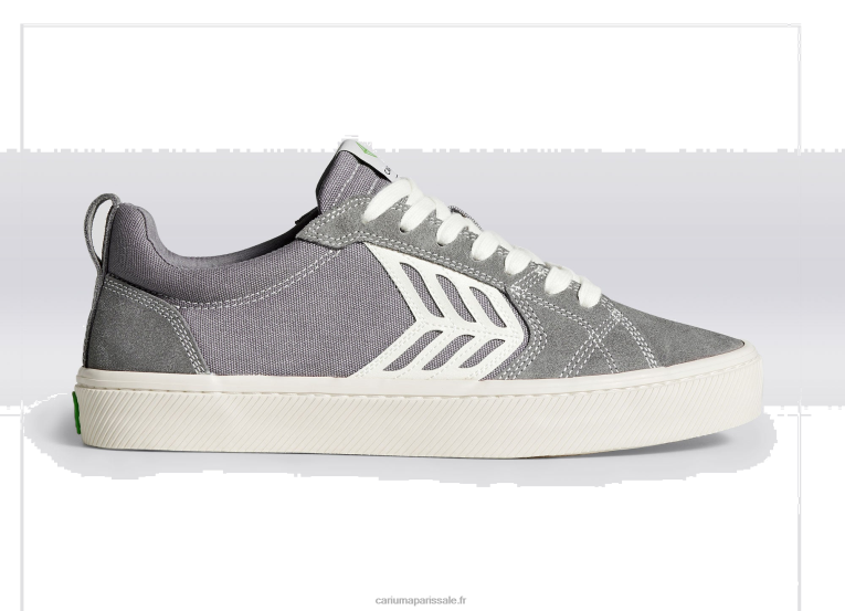 Hommes D8FT129 contraste gris/ivoire Cariuma