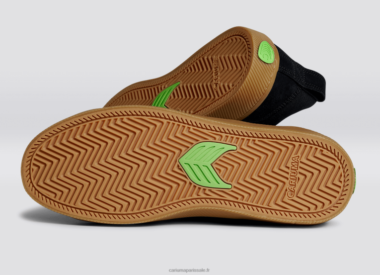 Hommes D8FT131 tout gomme noire/ivoire Cariuma