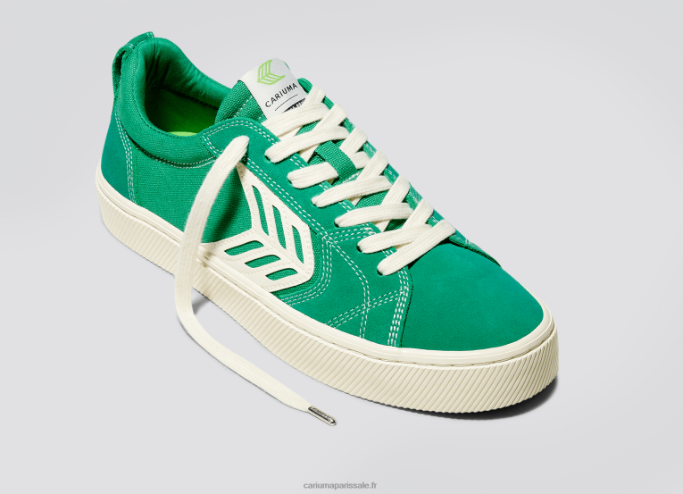 Hommes D8FT140 contraste vert/ivoire Cariuma