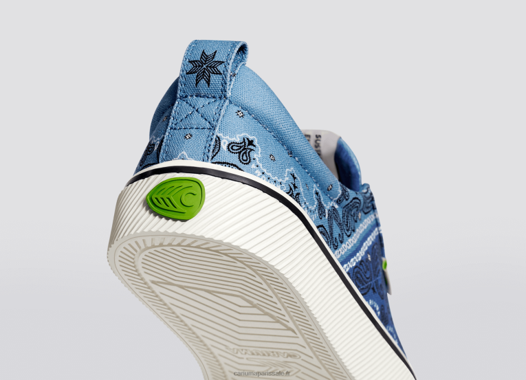 Hommes D8FT15 toile bandana bleu Cariuma