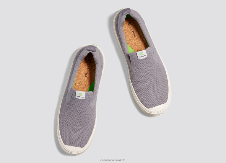 Hommes D8FT164 tricot gris Cariuma