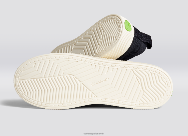 Hommes D8FT166 tricot noir Cariuma