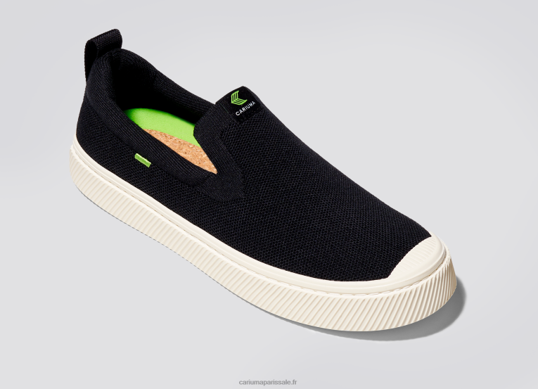 Hommes D8FT166 tricot noir Cariuma