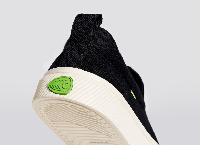 Hommes D8FT166 tricot noir Cariuma