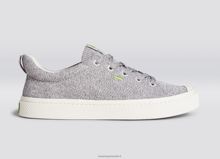 Hommes D8FT181 tricot gris clair pierre Cariuma
