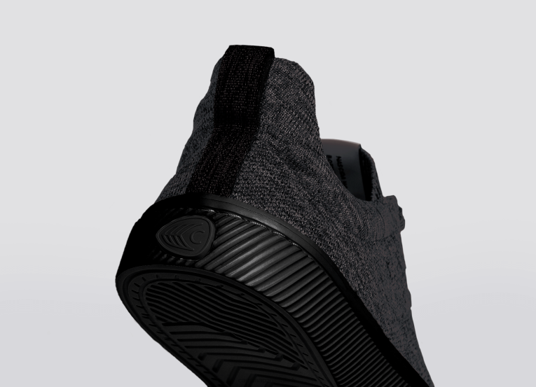 Hommes D8FT182 tricot noir pierre Cariuma