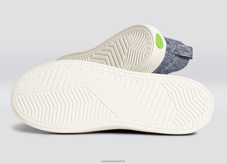 Hommes D8FT183 tricot bleu pierre Cariuma