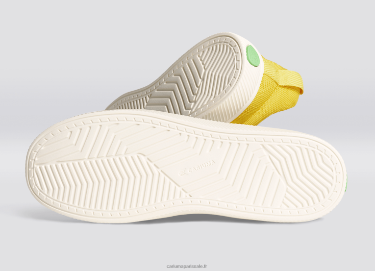 Hommes D8FT186 tricot jaune soleil Cariuma