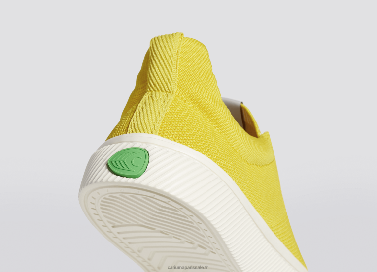 Hommes D8FT186 tricot jaune soleil Cariuma