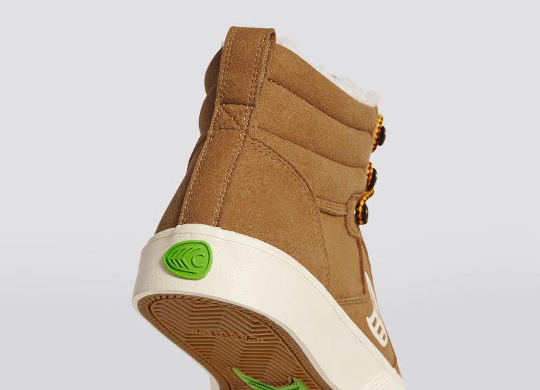 Hommes D8FT193 daim camel Cariuma