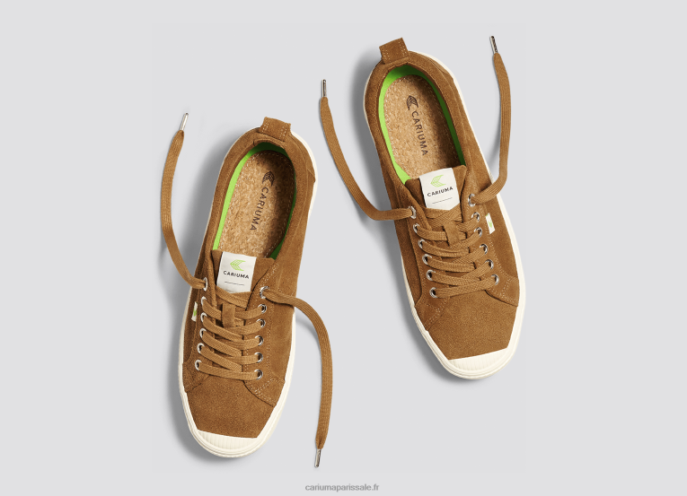 Hommes D8FT31 daim camel Cariuma