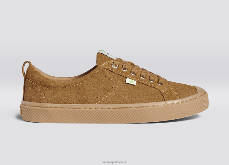 Hommes D8FT34 tout daim camel Cariuma