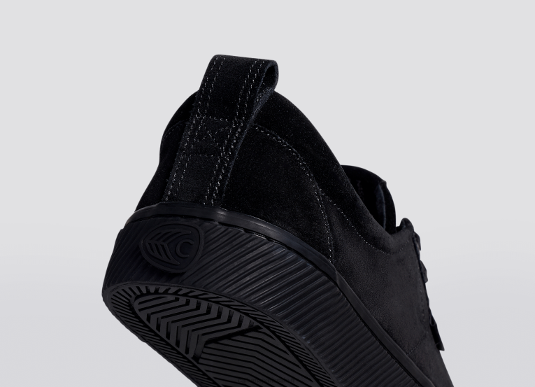 Hommes D8FT35 tout en daim noir Cariuma