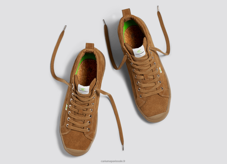 Hommes D8FT67 tout daim camel Cariuma