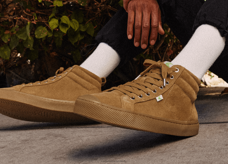 Hommes D8FT68 tout en daim noir Cariuma