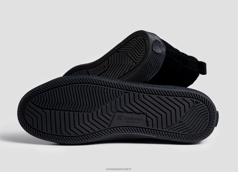 Hommes D8FT68 tout en daim noir Cariuma