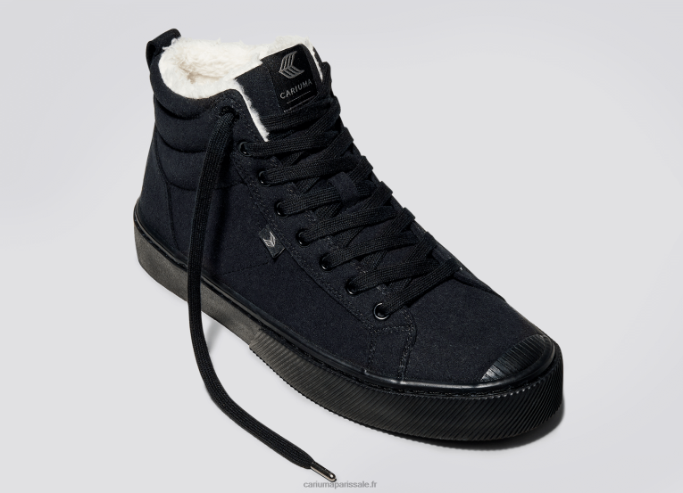 Hommes D8FT70 therma tout daim noir Cariuma