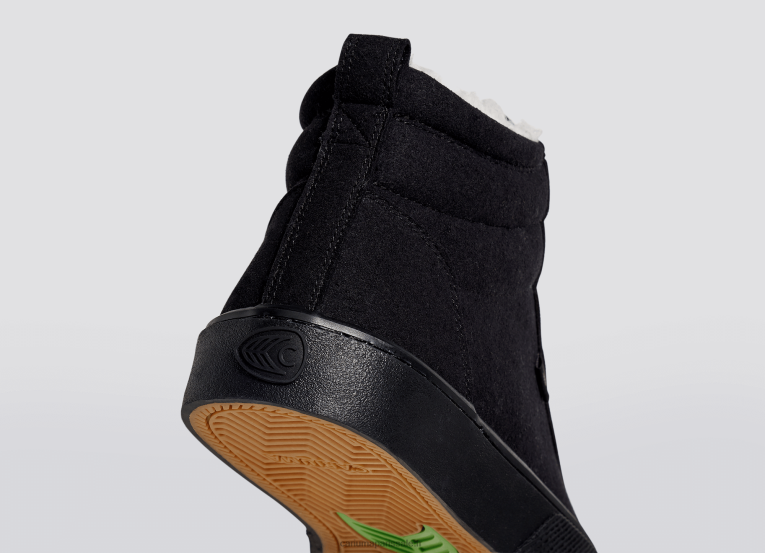 Hommes D8FT70 therma tout daim noir Cariuma