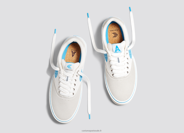 Hommes D8FT76 avatar blanc cassé/bleu Cariuma