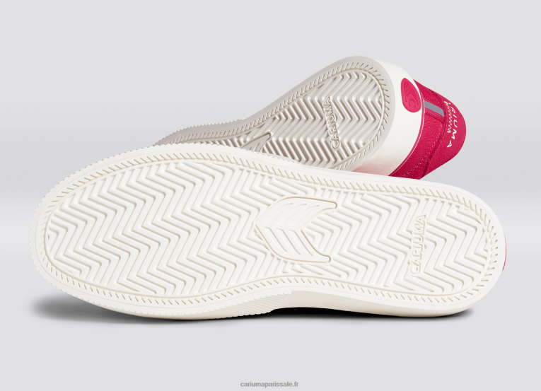 Hommes D8FT78 pantone viva magenta/blanc cassé Cariuma