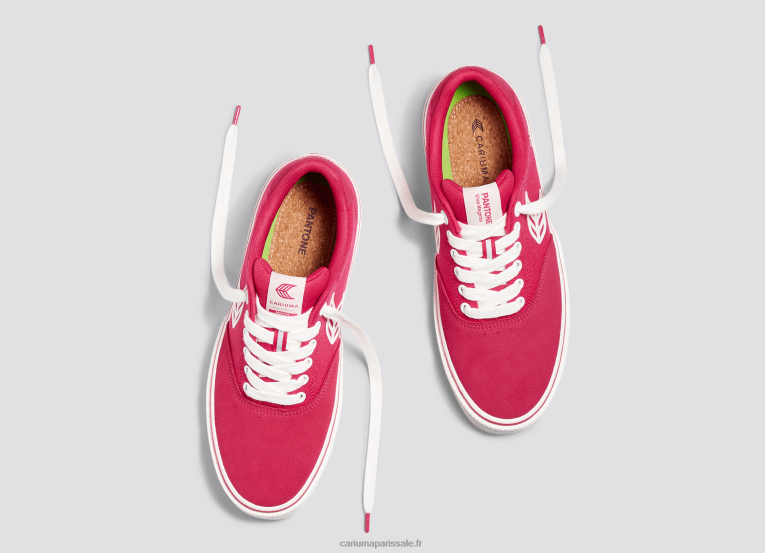 Hommes D8FT78 pantone viva magenta/blanc cassé Cariuma