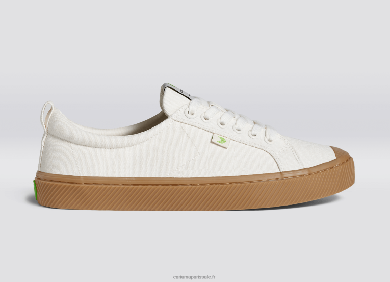Hommes D8FT9 toile gomme blanc cassé Cariuma