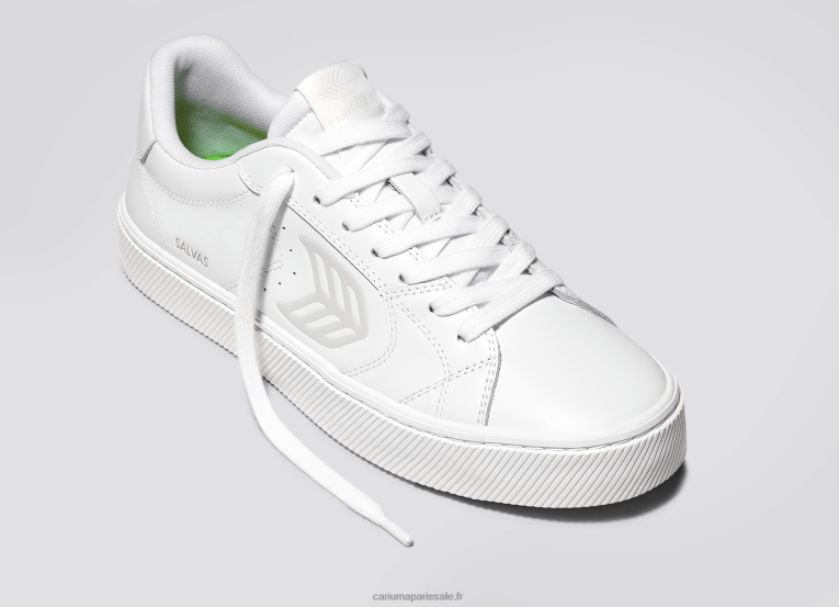 Hommes D8FT96 cuir lwg blanc/glace Cariuma