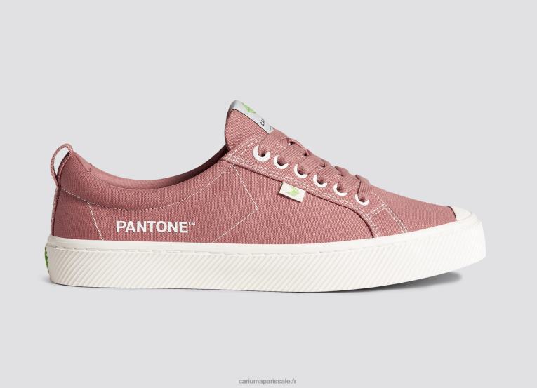 femmes D8FT229 toile pantone rose fanée Cariuma