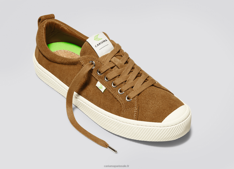 femmes D8FT248 daim camel Cariuma
