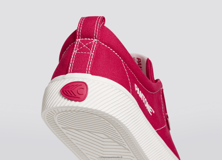 femmes D8FT251 toile pantone viva magenta/blanc cassé Cariuma