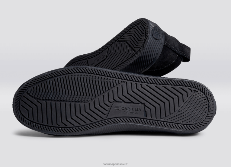 femmes D8FT255 tout en daim noir Cariuma