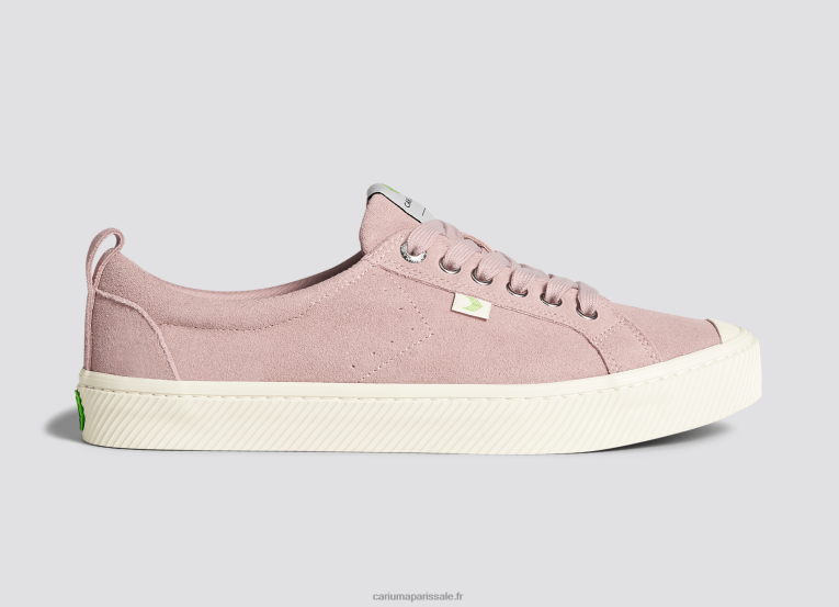 femmes D8FT259 daim rose rouge Cariuma