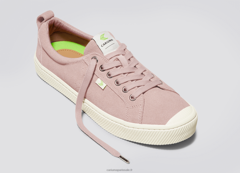 femmes D8FT259 daim rose rouge Cariuma