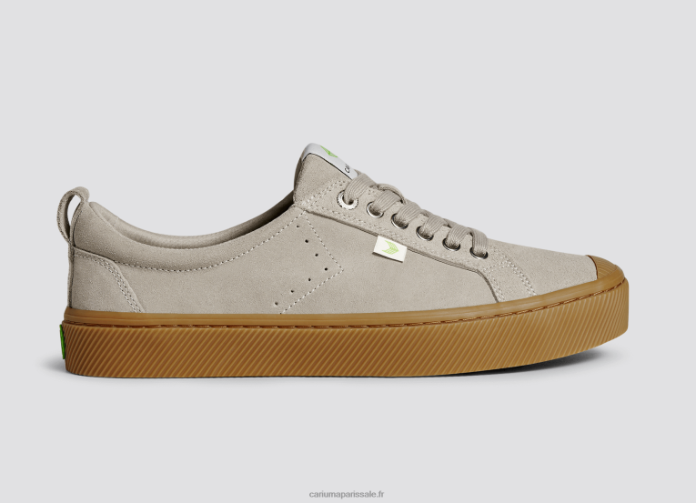 femmes D8FT260 suède gomme gris Cariuma