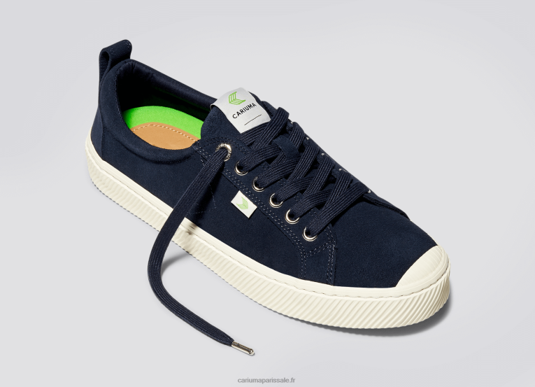 femmes D8FT264 daim bleu marine Cariuma