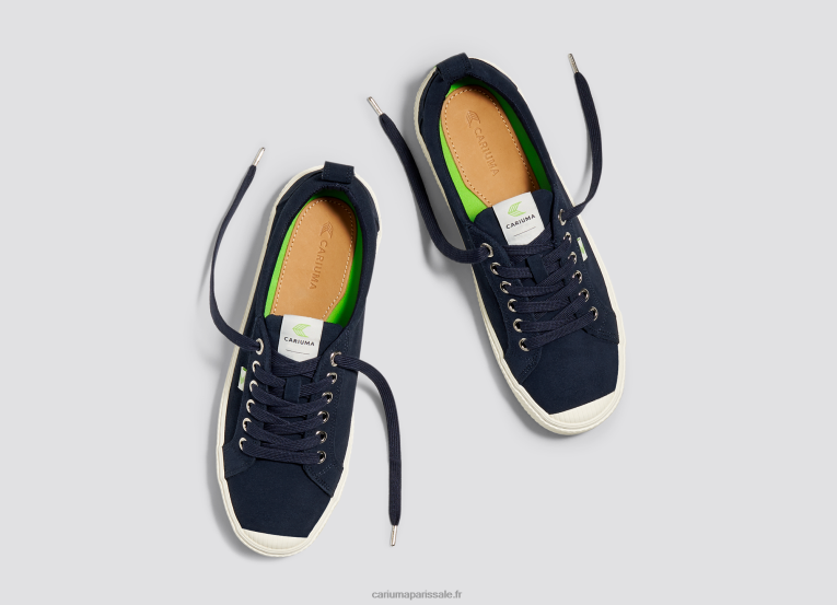 femmes D8FT264 daim bleu marine Cariuma