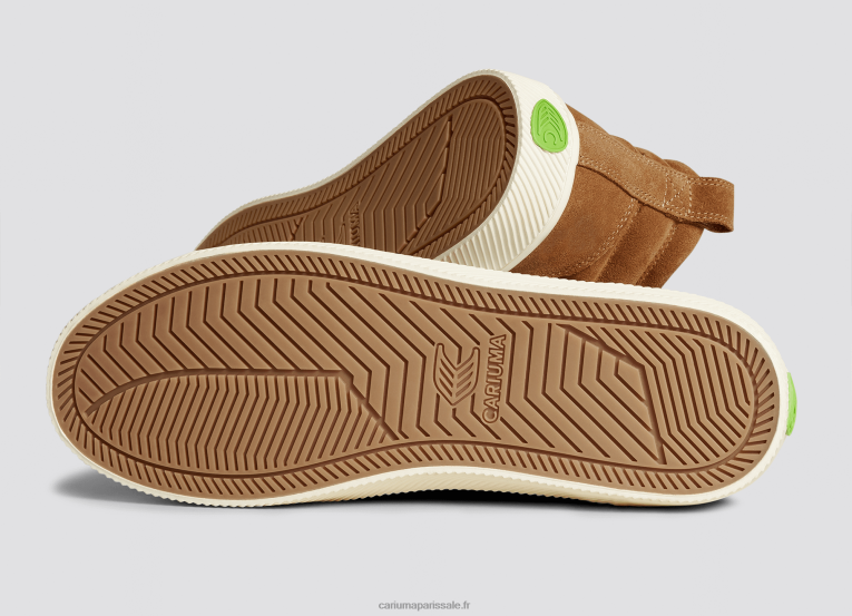 femmes D8FT276 daim camel Cariuma