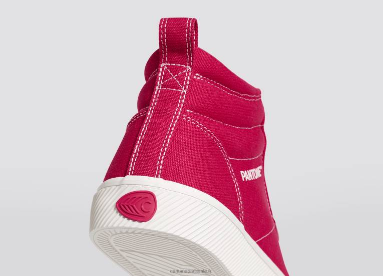 femmes D8FT280 toile pantone viva magenta/blanc cassé Cariuma