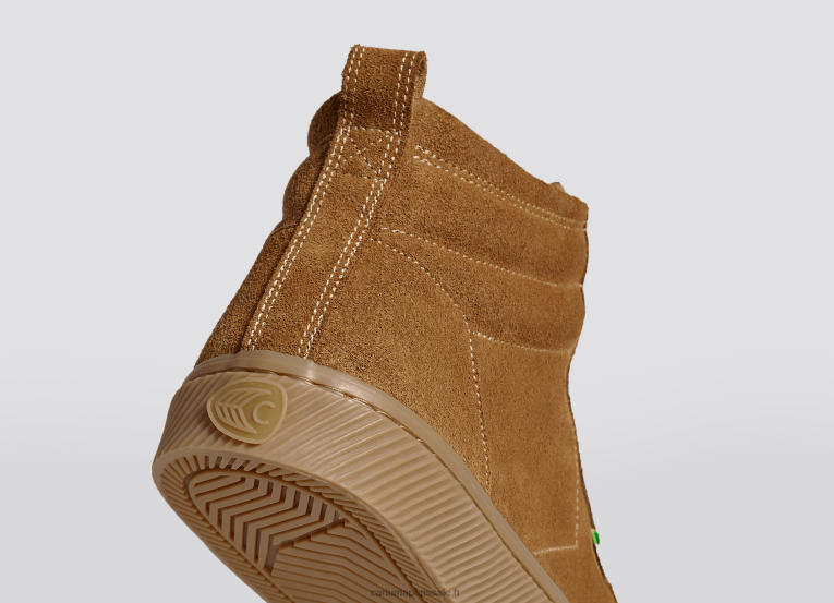 femmes D8FT284 tout daim camel Cariuma
