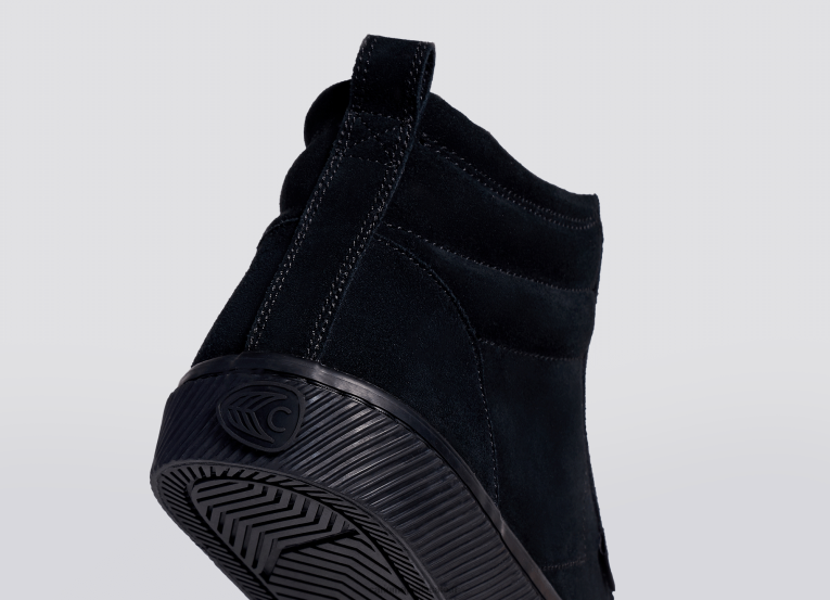 femmes D8FT285 tout en daim noir Cariuma