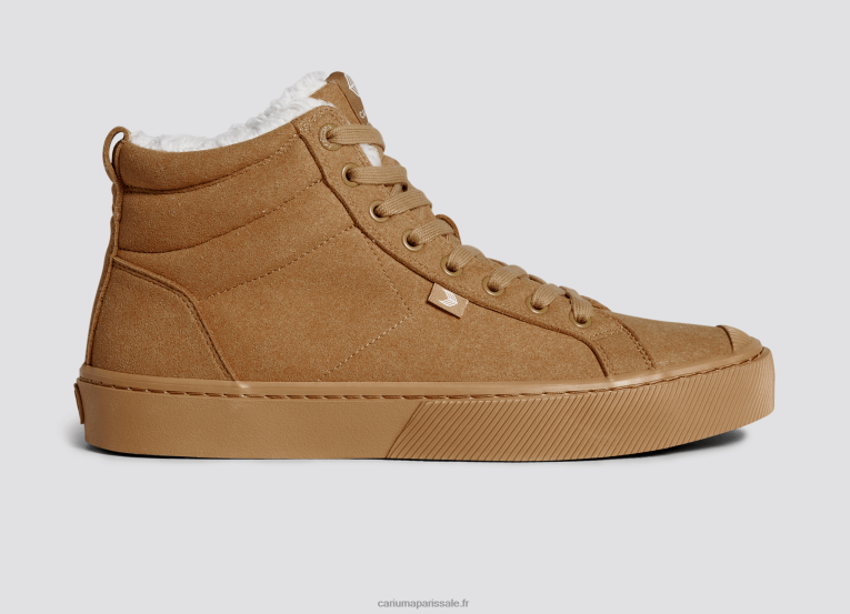 femmes D8FT286 therma tout daim camel Cariuma