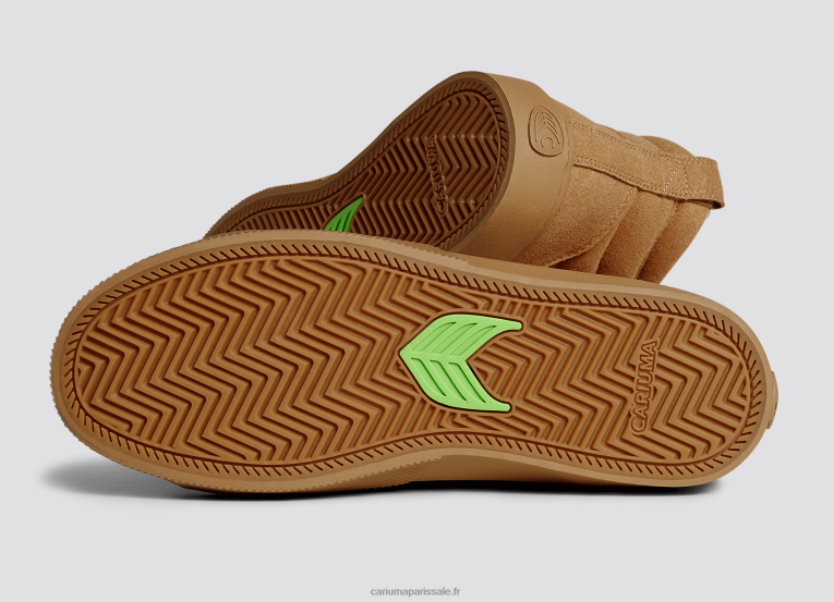 femmes D8FT286 therma tout daim camel Cariuma