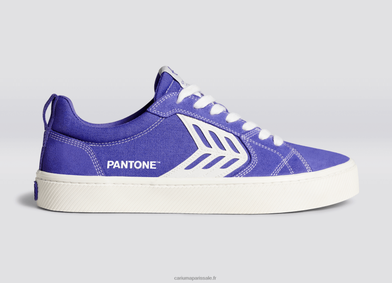 femmes D8FT304 pantone très péri/blanc cassé Cariuma