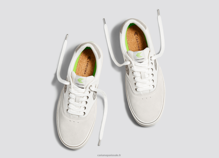 femmes D8FT322 blanc cassé vintage/gris Cariuma