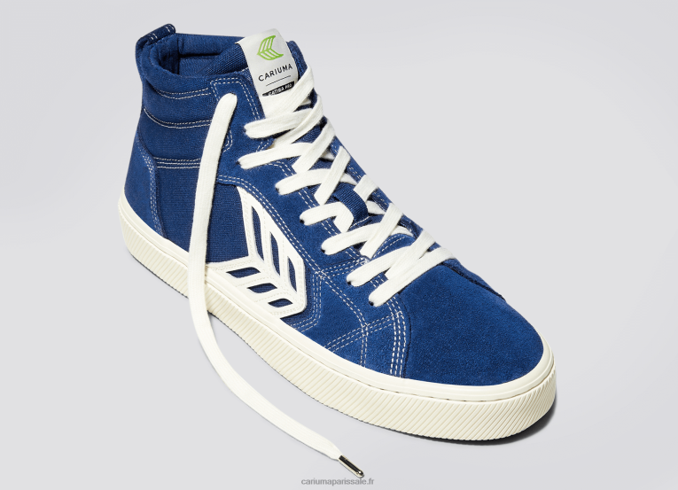 femmes D8FT363 contraste bleu/ivoire Cariuma