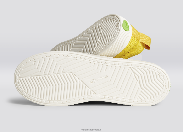 femmes D8FT386 tricot jaune Cariuma